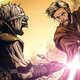 Hoar’s master, A’Sharad Hett, duelling Obi-Wan on Tatooine.